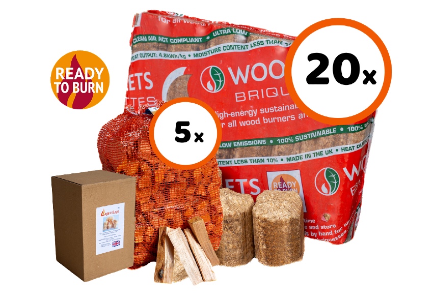 Woodlets Heatlogs Bundle
